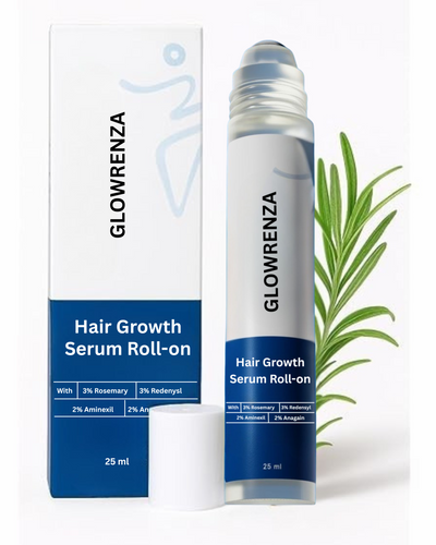 Glowrenza Hair Regrowth Activating Serum with Rosemary & Aloe Vera