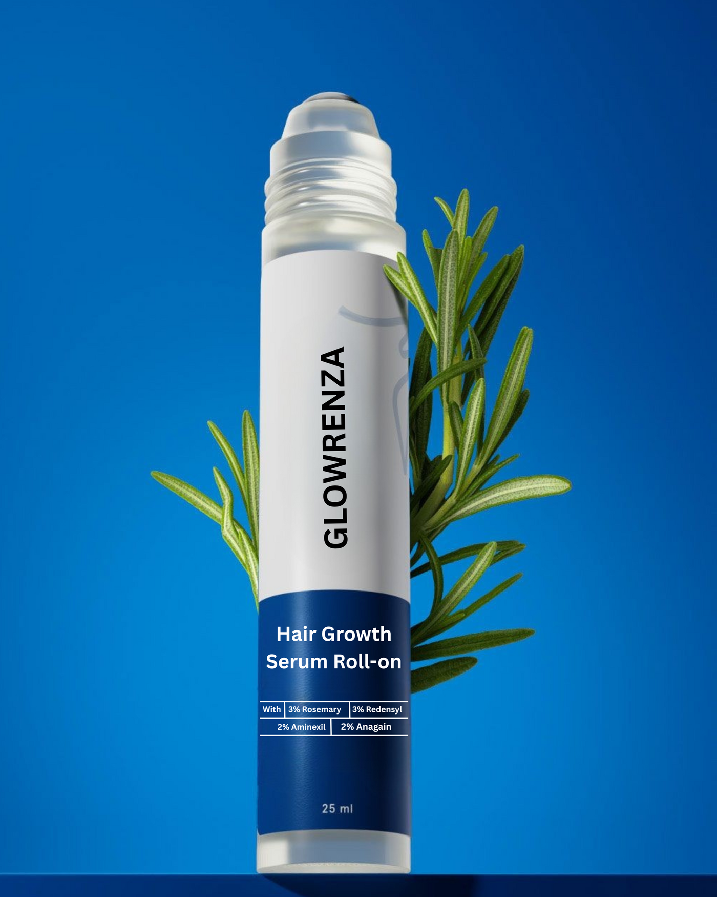 Glowrenza Hair Regrowth Activating Serum with Rosemary & Aloe Vera